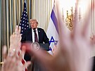 Americký prezident Donald Trump p�ijal izraelského premiéra Benjamina...