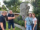 Slavnostn� znovuodhalen� pomn�ku v Mal� �ermn� (10. srpna 2025)