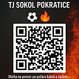 Pokratice'de futbol kabinlerinin yok edilmesi, alevler tarafından emilir