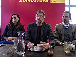Neformální posezení s noviná�i k p�edstavení plán� hnutí STAN do fini�e volební...