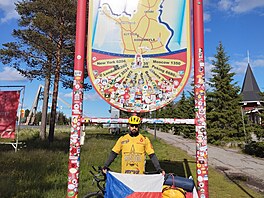 Jsem za polárním kruhem! Jenom teda z té jiní strany - take vlastn stejn...