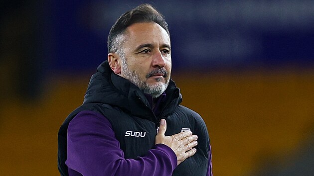 Vítor Pereira, kou� Wolverhamptonu, po vít�zství nad Evertonem.