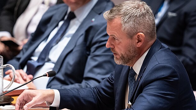 Slovensk� prezident Peter Pellegrini (23. z��� 2025)