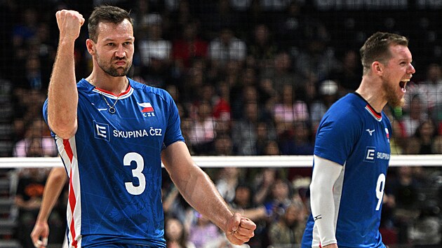 Jan Galabov se raduje v semifinle mistrovstv svta.