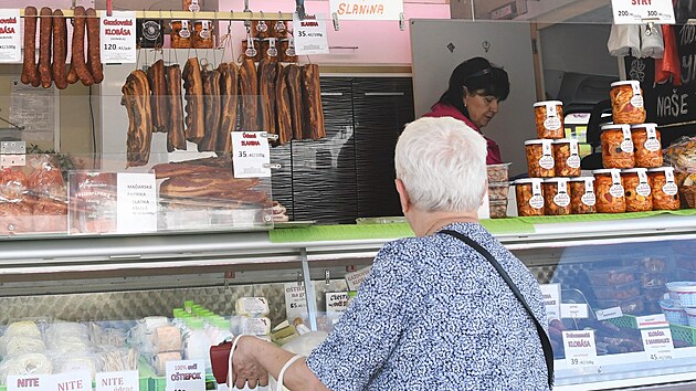 Organizace trh na nmst ve Valaskm Mezi el kritice.