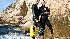 Francouzský pár trénuje ve St�edozemním mo�i, aby se p�ipravil na rekordní...