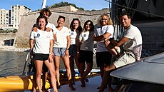 Francouzský pár trénuje ve St�edozemním mo�i, aby se p�ipravil na rekordní...