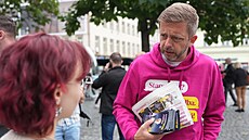 éf hnutí STAN a ministr vnitra Vít Rakuan pijal výzvu pedsedy Pirát Zdeka...