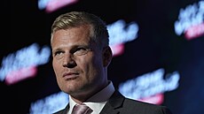 Zahájení závrené fáze volební kampan strany Motoristé sob. Na snímku Filip...