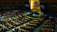 Zasedání Valného shromá�d�ní OSN v New Yorku. (22. zá�í 2025)