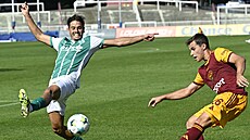 Ale ermák z Bohemians se pokouí zablokovat mí v utkání s Duklou.