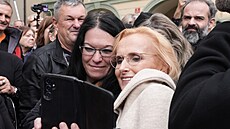 Kate�ina Kone�ná na snímku z 16. zá�í 2025
