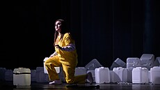 Jekat�rina Krovat�va (Ilia) v inscenaci Mozartova Idomenea v pra�ské Státní...