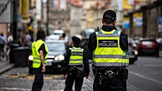 M�stská policie v metropoli