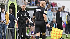 Trenér Slovácka Jan Kameník nedokázal najít recept na oslabenou Karvinou.