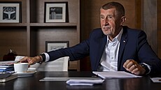 P�edseda hnutí ANO Andrej Babi� (28. zá�í 2025)