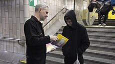 P�edseda Pirát� Zden�k H�ib vyrazil s dal�ími �leny strany v protikorup�ních...