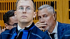 Za�alo hlavní lí�ení kauzy Dozimetr. Na snímku Michal Redl. (22. zá�í 2025)