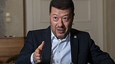 éf SPD Tomio Okamura si íká o úast v budoucí vlád. V rozhovoru pro iDNES.cz...