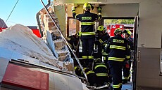 P�i nehod� dvou aut na Semilsku zem�eli dva lidé. (21. zá�í 2021)