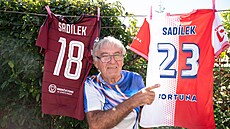 Antonín Jurásek v 315. pra�ském derby nem��e prohrát. Jeho vnuci Michal a Luká�...