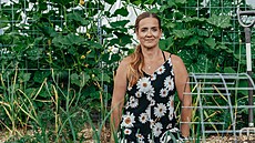 Lenka Eywa má na zahrad promylený kadý detail, za devt let se jí tedy...