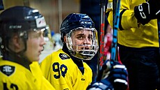 Ústí nad Labem, 24. 09. 2025. Hokejová 2. liga Slovan Ústí nad Labem -...