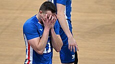 Luká Vaina v osmifinále MS.