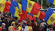 P�edvolební kampa� v Moldavsku (zá�í 2025)