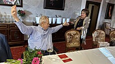 Bývalý prezident Milo Zeman v nedli oslavil své 81. narozeniny. (28. záí...