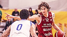 David �kranc z Hradce Králové na palubovce Olomoucka
