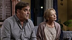 Miroslav Etzler a Vilma Cibulková v seriálu Polabí (2025)