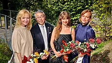 Aa Geislerová, Nagaoka Kansuke, Jenovéfa Boková a Ester Geislerová v praské...