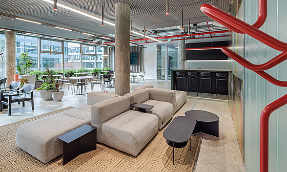 Cílem projektu bylo navrhnout svtlé, vzduné prostedí s industriálním...