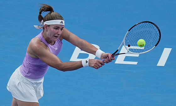 Karolína Muchová v osmifinále turnaje v Pekingu