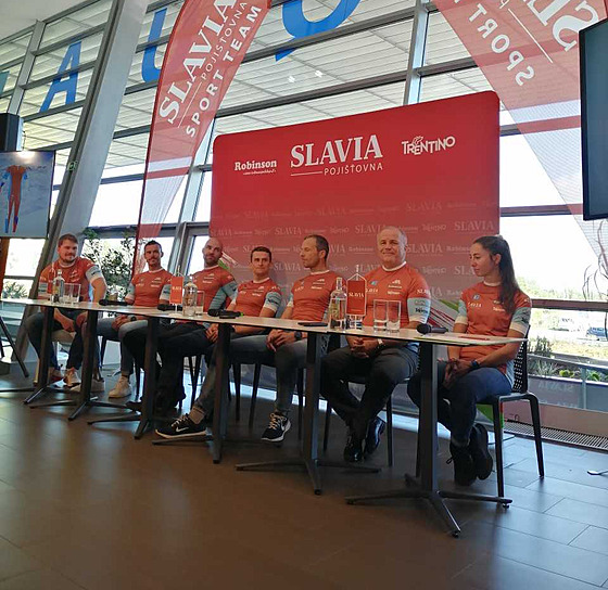 Pedstavení týmu Slavia pojiovna Robinson Trentino.