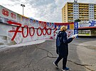 Ponien graffiti gruznsk performerky na hradeck Beneovce (29. z 2025)