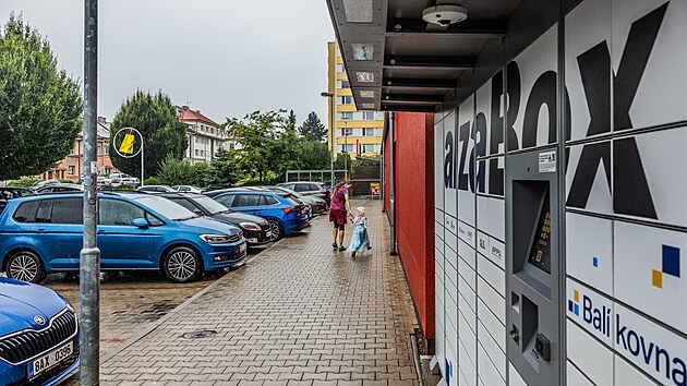 Vdejn boxy v centru Jina (10. z 2025)