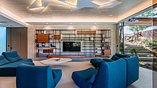 V této ásti domu je litá podlaha.