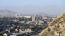 Tálibán p�eru�il v Afghánistánu internetové p�ipojení. Pohled na metropoli...