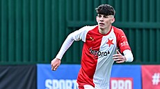 Fotbalista Slavie Marek Naskos.