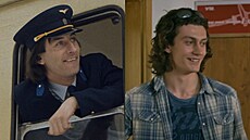 Bolek Polívka ve filmu Kalamita (1980) a Jan Polívka v seriálu Brati a sestry...
