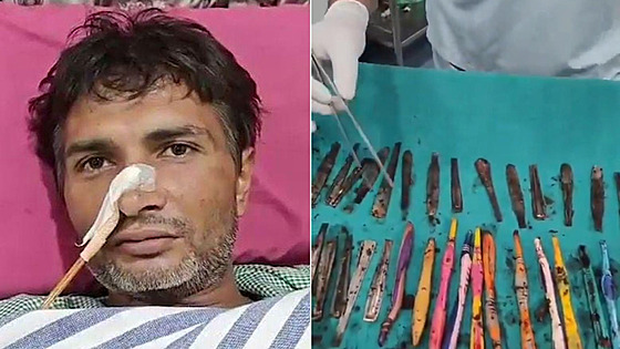 Mu sndl kadou liku, kterou objevil.