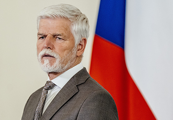 Tisková konference prezidenta Petra Pavla po schzkách s lídry stran. (6. íjna...