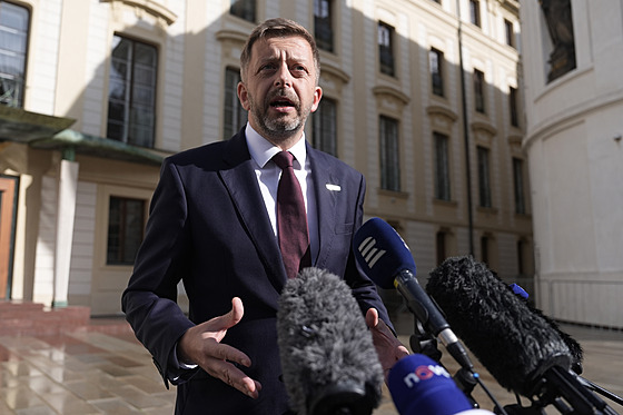 Ministr vnitra Vít Rakuan (STAN) ukonil jednání s prezidentem na Praském...