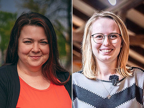 Poslankyn árka Kuerová a Zdena Kaparová