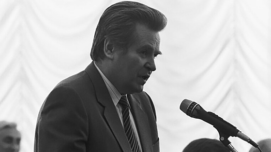 Nkdejí editel vydavatelství Pravda Vjaeslav Leontv (1. ledna 1992)