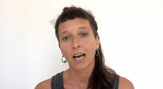 Zastavte genocidu palestinského lidu, nahrála na Vimeo.com aktivistka árka...