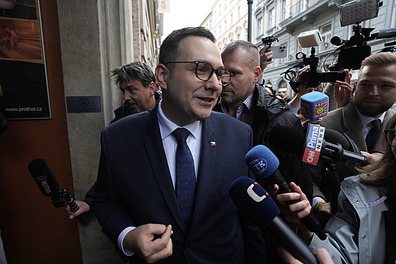 Volební táb strany SPOLU. Jan Lipavský (4. íjna 2025)