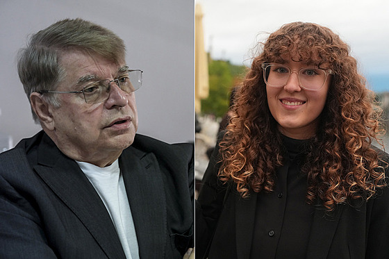 Zleva Jan Síla (SPD) a Julie Smejkalová (STAN)